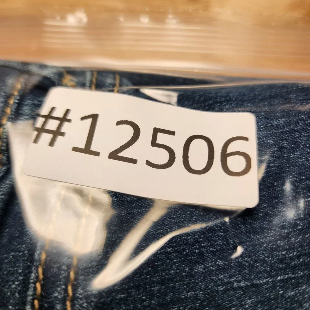 Torrid Jeans Womens 28 Medium Wash Stretch High Rise Jegging Crop *GUC* - Picture 13 of 13